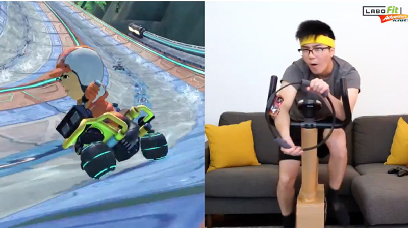 มาดูสาย DIY ที่ทำให้การเล่นเกม Mario Kart บน Switch ช่วยให้คุณผอมเร็วได้มากกว่าที่เคย