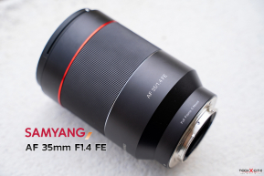 Review จุดเด่นสำหรับการถ่ายภาพ Portrait ด้วยเลนส์  Samyang AF 35mm f1.4 FE