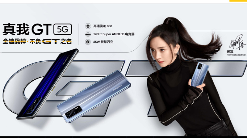 เปิดตัว realme GT 5G เรือธงสเปคแรงพลัง Snapdragon 888 จอ 120Hz AMOLED ในราคาหมื่นนิดๆ