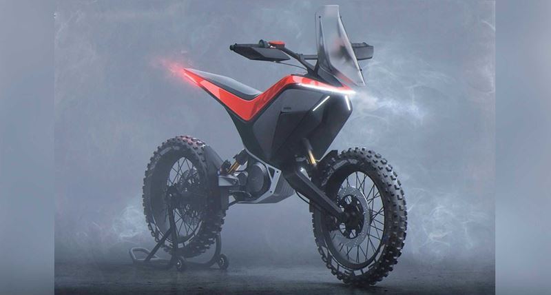 KTM EX-C Freeride EV คอนเซปต์รถมอเตอร์ไซค์ไฟฟ้า ผลงานนักศึกษาส่งอาจารย์สุดเดือด!