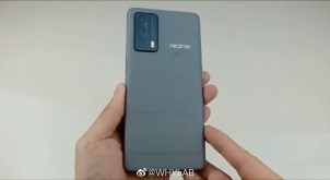 หลุดภาพ  Realme X9 Pro concrete edition ฝาหลังเนื้อคล้ายปูนสุดแปลกตา