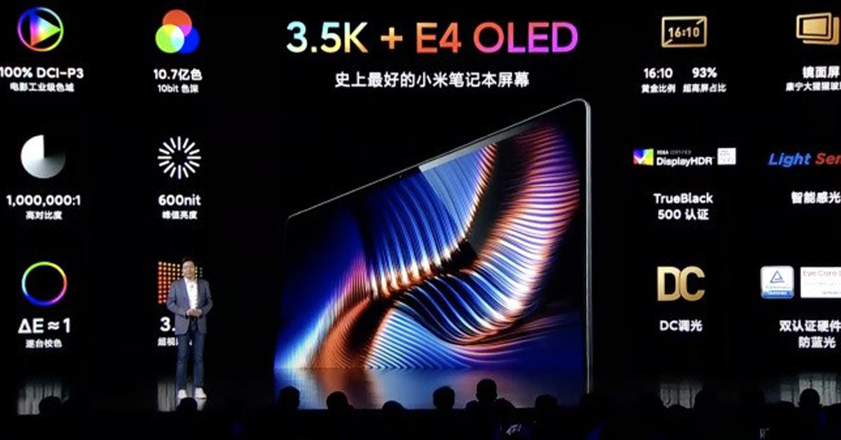 Xiaomi เปิดตัวโน้ตบุ๊ค Mi Laptop Pro 15 และ 14 อย่างเป็นทางการ มาพร้อมหน้าจอ E4 OLED และ 120Hz