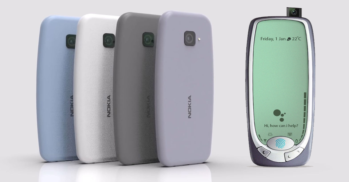 ชุบชีวิต! Nokia 3310 2021 มาพร้อมหน้าจอที่ใหญ่ขึ้นและเซนเซอร์สแกนลายนิ้วมือ เอาใจสายวินเทจ!