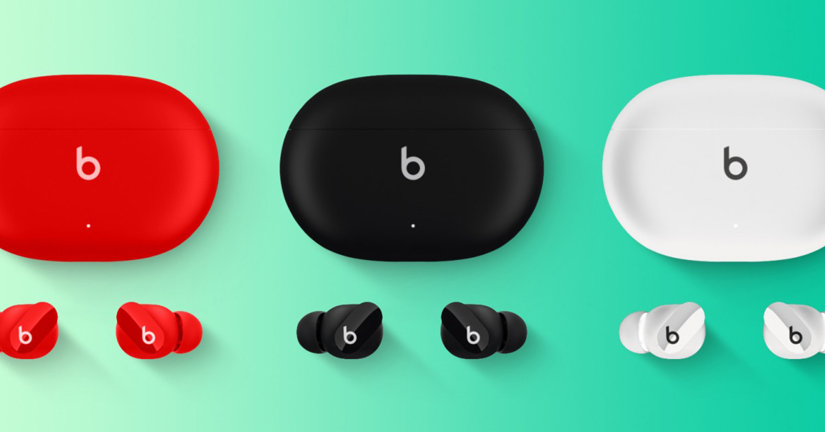 หูฟังไร้สาย Beats Studio Buds รุ่นใหม่จาก Apple จากข้อมูลซอฟท์แวร์ iOS 14.6 beta (มีคลิป)