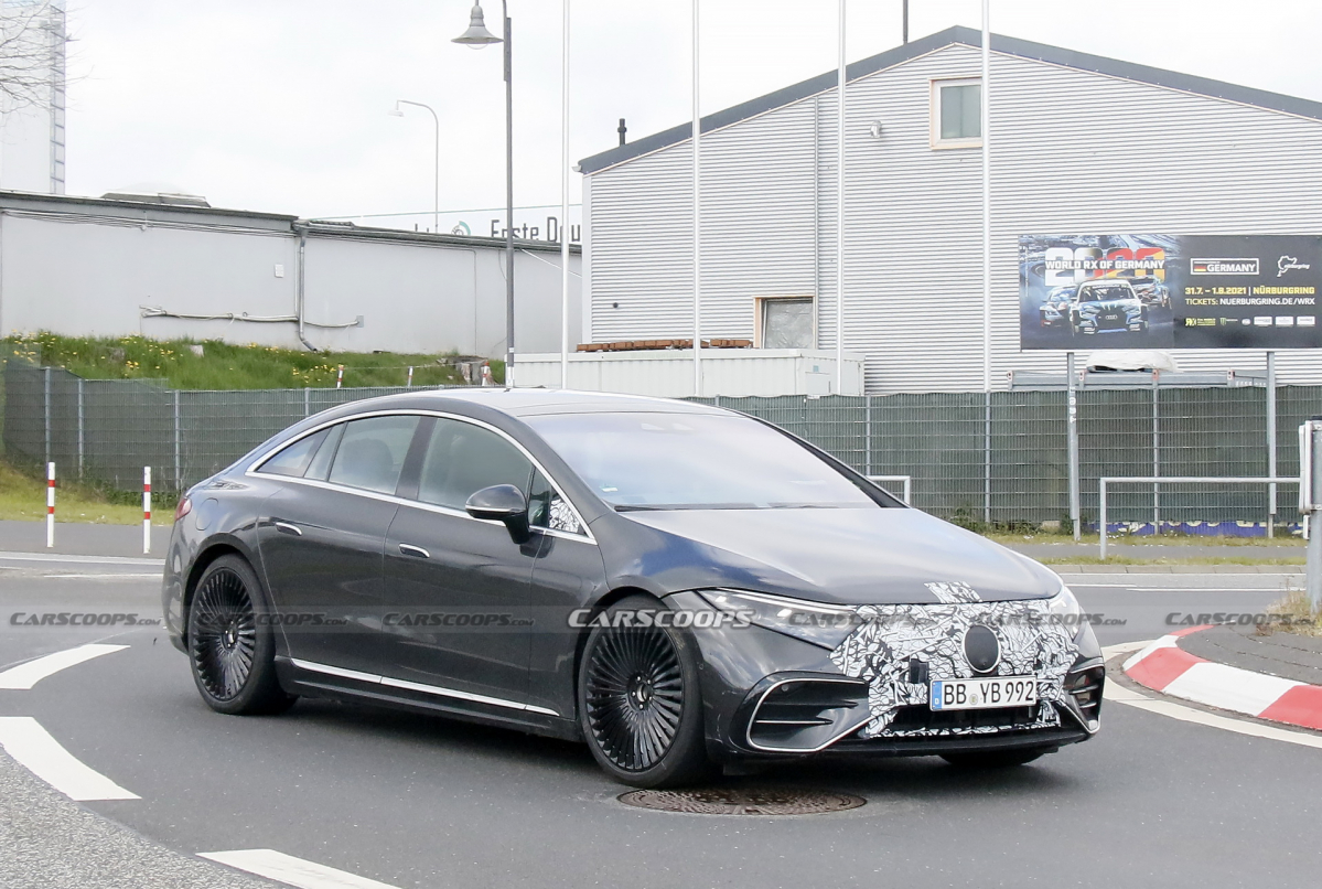 Mercedes Benz พร้อมแล้วที่จะทดสอบรถไฟฟ้ารหัสแรง Mercedes Benz EQS AMG