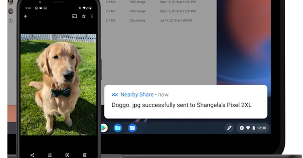 Google อัพเดตฟีเจอร์ใหม่ให้ Chromebook เพิ่ม Nearby Share รับส่งไฟล์สะดวกมาก