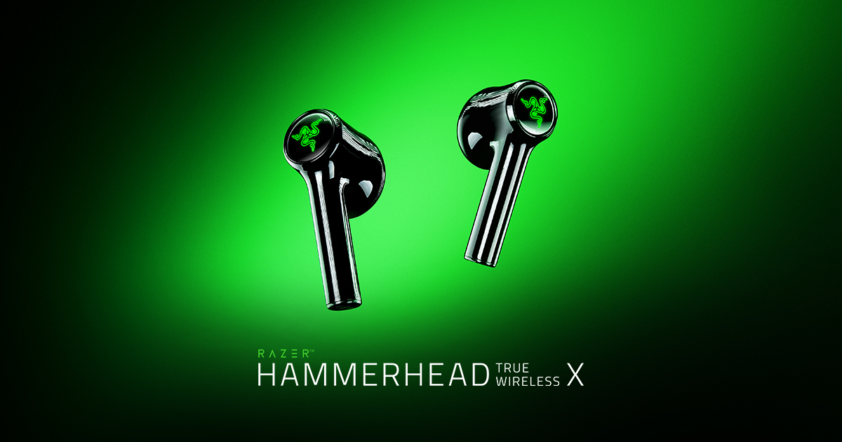 Razer เปิดตัว Hammerhead True Wireless X หูฟัง Gaming ที่มาพร้อมไฟ rgb