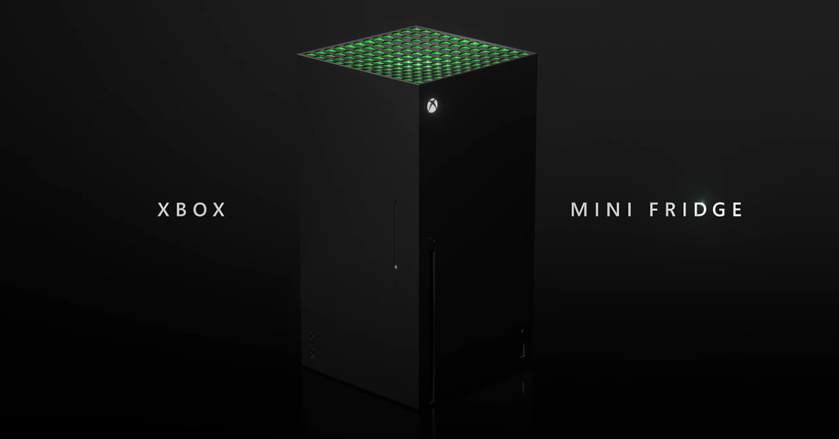 Microsoft เปิดตัว Xbox (Series X) Mini Fridge ตู้เย็นดีไซน์ Xbox พร้อมขายจริงปลายปี