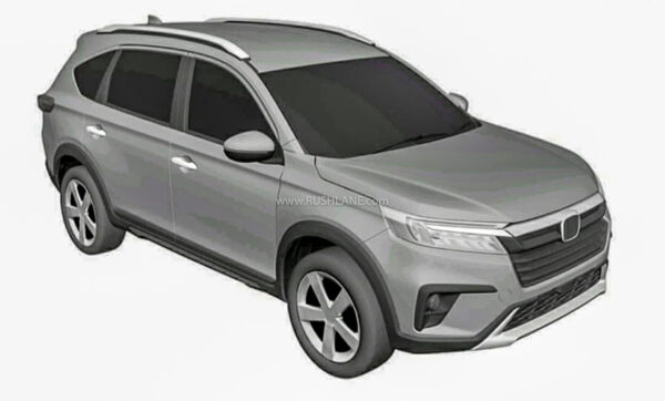 หลุด Honda จดสิทธิบัตร Honda N7X SUV  7 ที่นั่งรุ่นใหม่