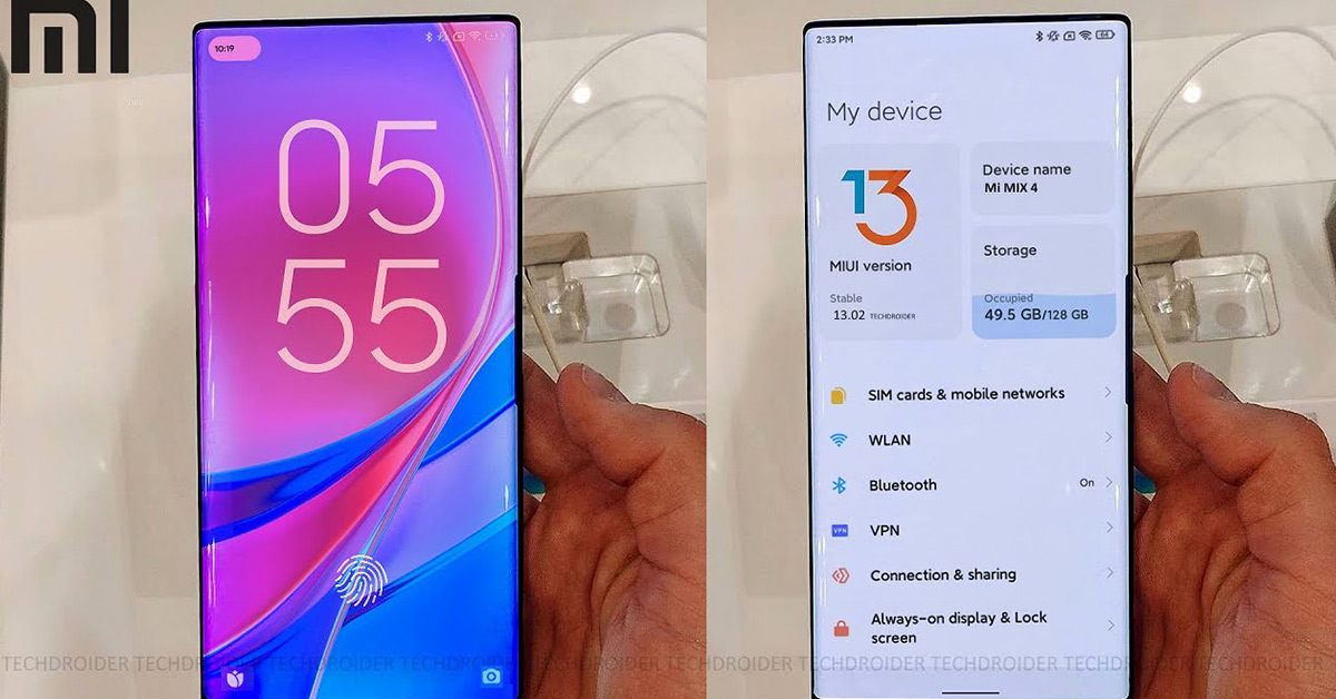 เผยคลิปทีเซอร์ Mi Mix 4 พร้อมภาพใหม่ Mi Pad 5 ก่อนเปิดตัว