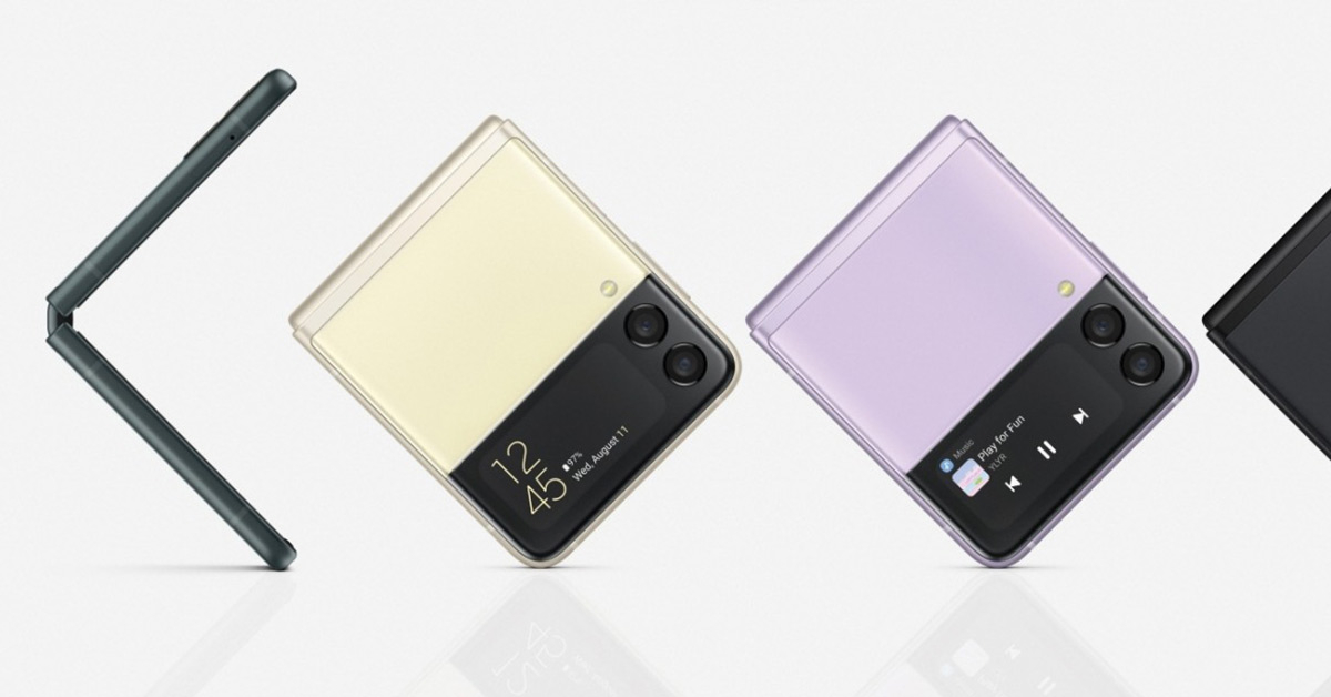เปิดตัว Samsung Galaxy Z Flip3 สมาร์ทโฟนฝาพับดีไซน์ทันสมัย มาพร้อม SD888 กันน้ำได้ และหน้าจอนอกใหญ่ขึ้น