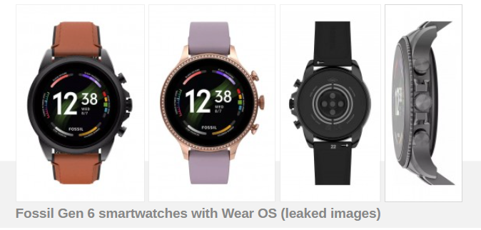 Fossil Gen 6 smartwatch เตรียมเปิดตัวในวันที่ 30 สิงหาคมคมนี้