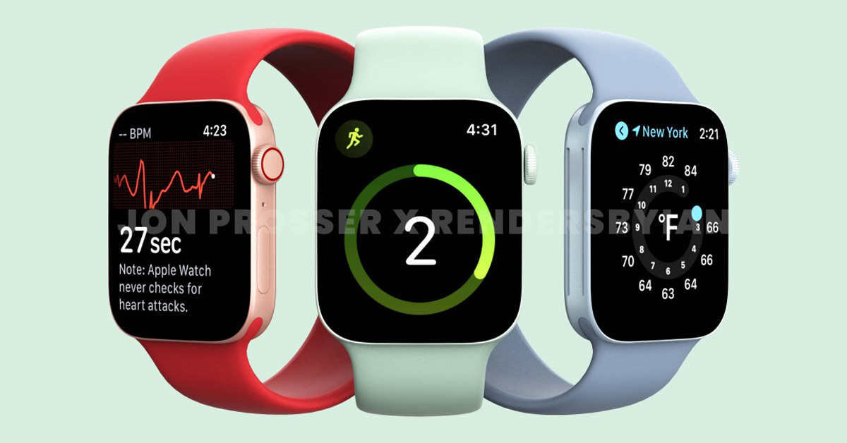 Apple Watch Series 7 ลือสามารถแก้ปัญหาการผลิตได้แล้ว การดีเลย์เลื่อนไปเพียง 2 สัปดาห์เท่านั้น