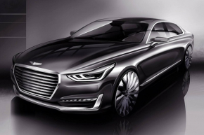 Genesis ปล่อยภาพ Genesis G90 รถยนต์ไฟฟ้าทีมีชื่อเล่นว่า Mercedes-Maybach แห้งเกาหลีใต้