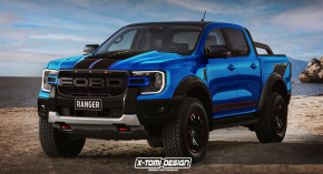 เชิญชมภาพ Render ของ Ford Ranger Raptor ที่คาดว่าจะมีหน้าตาประมาณนี้