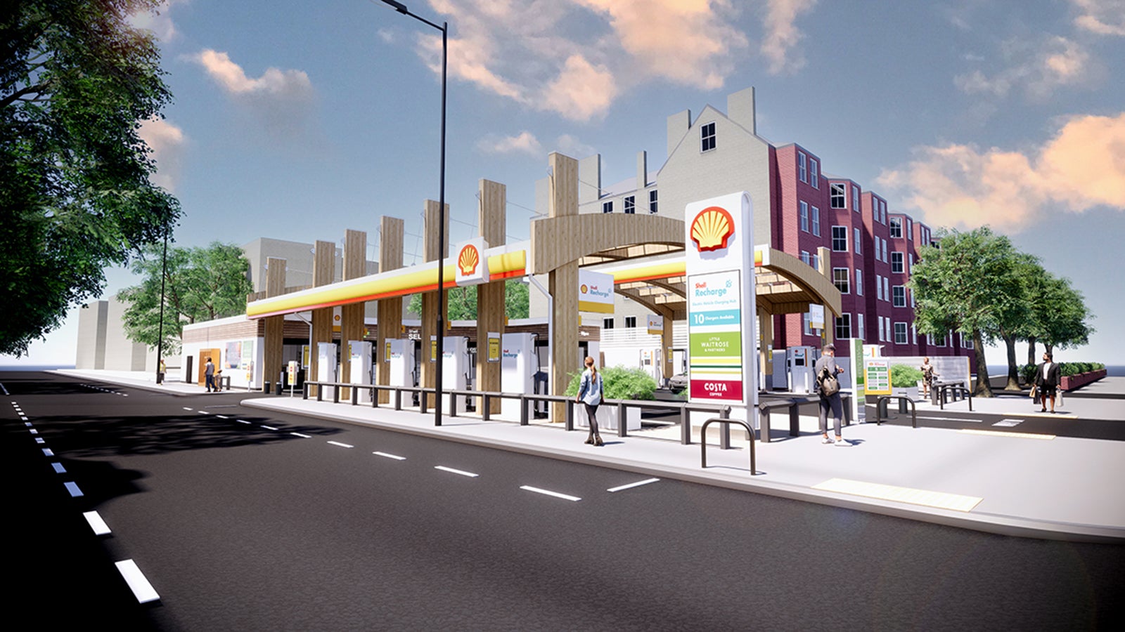 Shell เตรียมปรับตัวจากปั๊มน้ำมันไปสู่สถานีชาร์จรถยนต์ไฟฟ้า