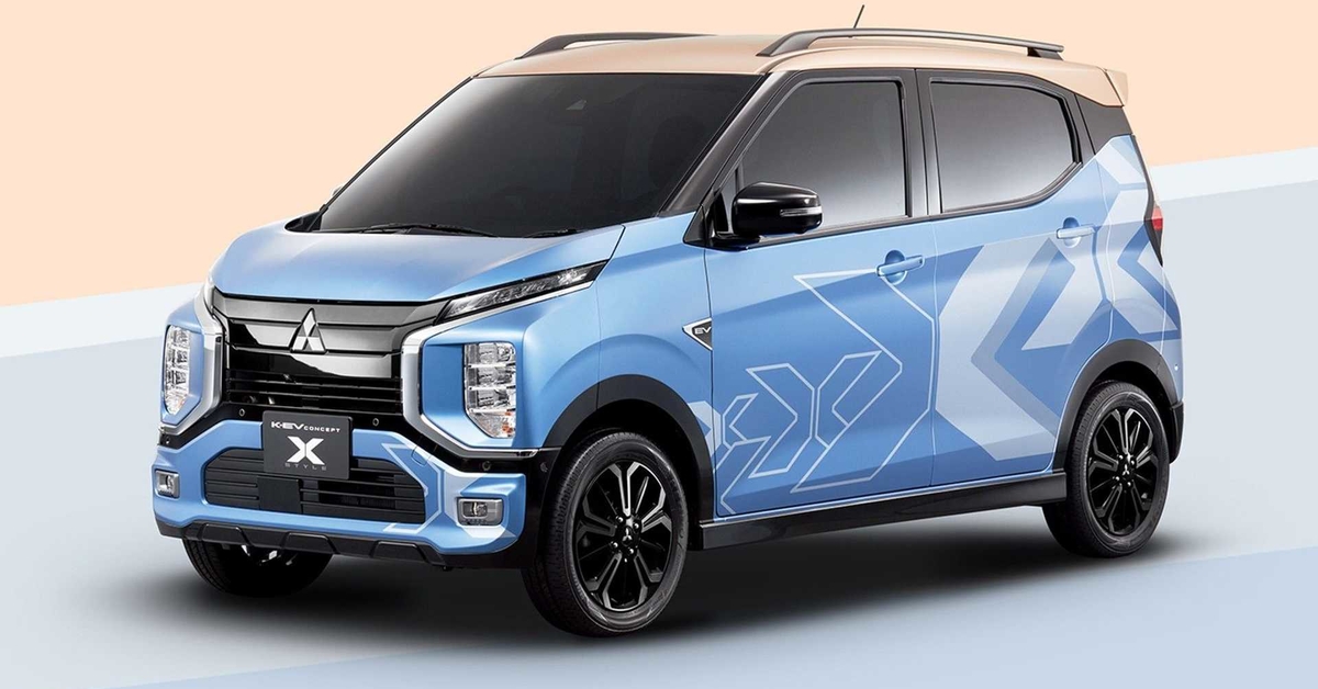 Mitsubishi K-EV Concept X Style รถยนต์ไฟฟ้าไซส์เล็กสุดน่ารักจาก Mitsubishi