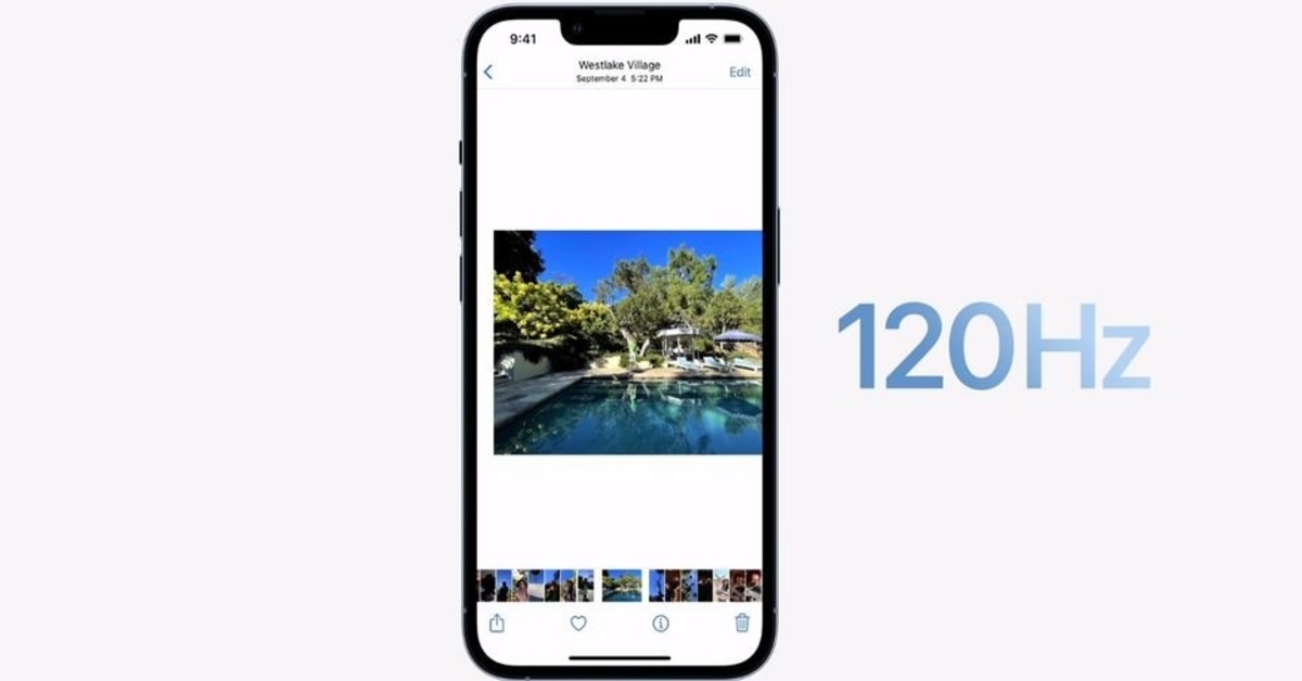 ลือ iOS 15.4 Beta จะการรองรับอัตรารีเฟรช 120Hz ในทุกแอพพลิเคชั่น