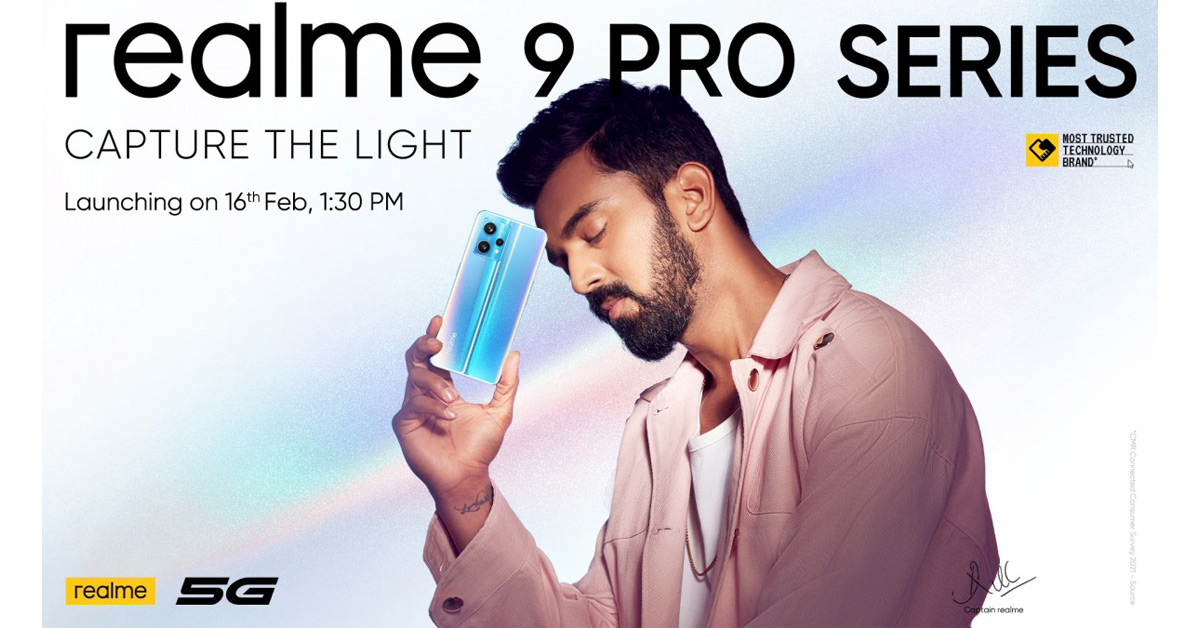 realme 9 Pro Series ยืนยันแล้ว จะเปิดตัว 16 กุมภาพันธ์นี้