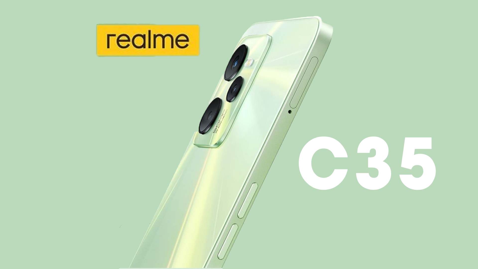 Realme C35 เตรียมเปิดตัวในประเทศไทยในวันที่ 10 กุมภาพันธ์นี้