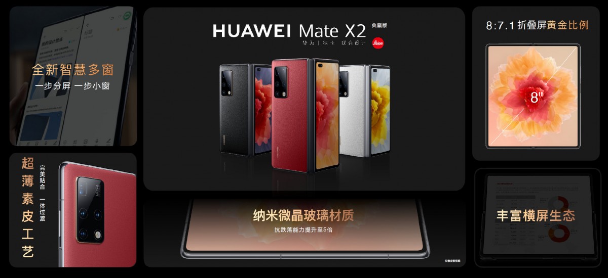 Huawei เปิดขาย Huawei Mate X2 Lunar New Year Red Limited Edition อย่าเงียบๆแค่ในเฉพาะประเทศจีนเท่านั้น