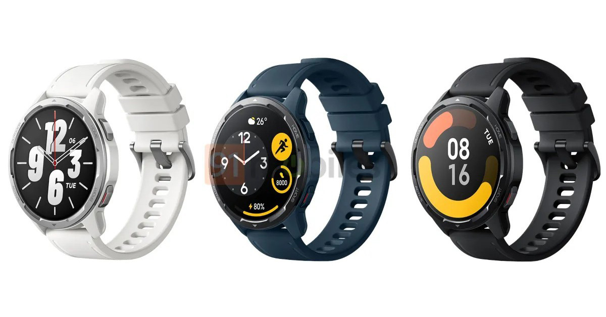 หลุดภาพเรนเดอร์ Xiaomi Watch S1 Active สมาร์ทวอทช์รุ่นใหม่ ที่จะเปิดตัว Global กับ Xiaomi 12 Series