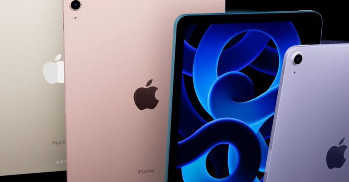 Apple เปลี่ยนโลโก้ที่สลักไว้ด้านหลังบน iPad Air 5 (2022) หลังจากที่ใช้คำว่า iPad มากว่า 10 ปี