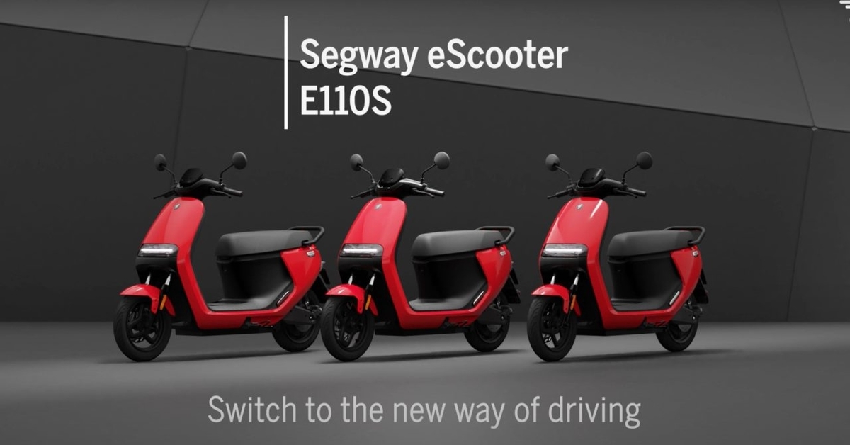 Segway เปิดตัวสกู๊ตเตอร์ไฟฟ้า E110A แปดหมื่นสามพี่ว่าไง