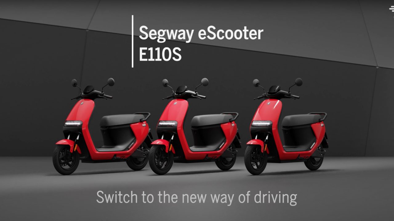 Segway เปิดตัวสกู๊ตเตอร์ไฟฟ้า E110A แปดหมื่นสามพี่ว่าไง