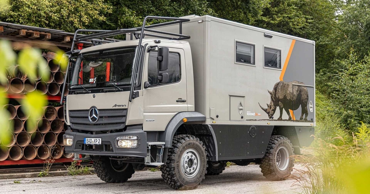 Mercedes Atego-Based Off-Road Camper สายแคมป์โดนใจสิ่งนี้แน่นอน แต่ราคาขนาดนี้ซื้อบ้านเลยไหม