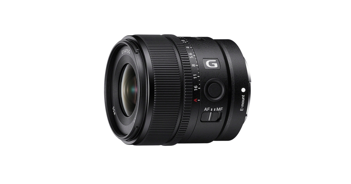 Sony ประกาศเปิดตัวเลนส์ใหม่ Sony E 15mm F1.4 G เลนส์มุมกว้างรูรับแสงสว่าง