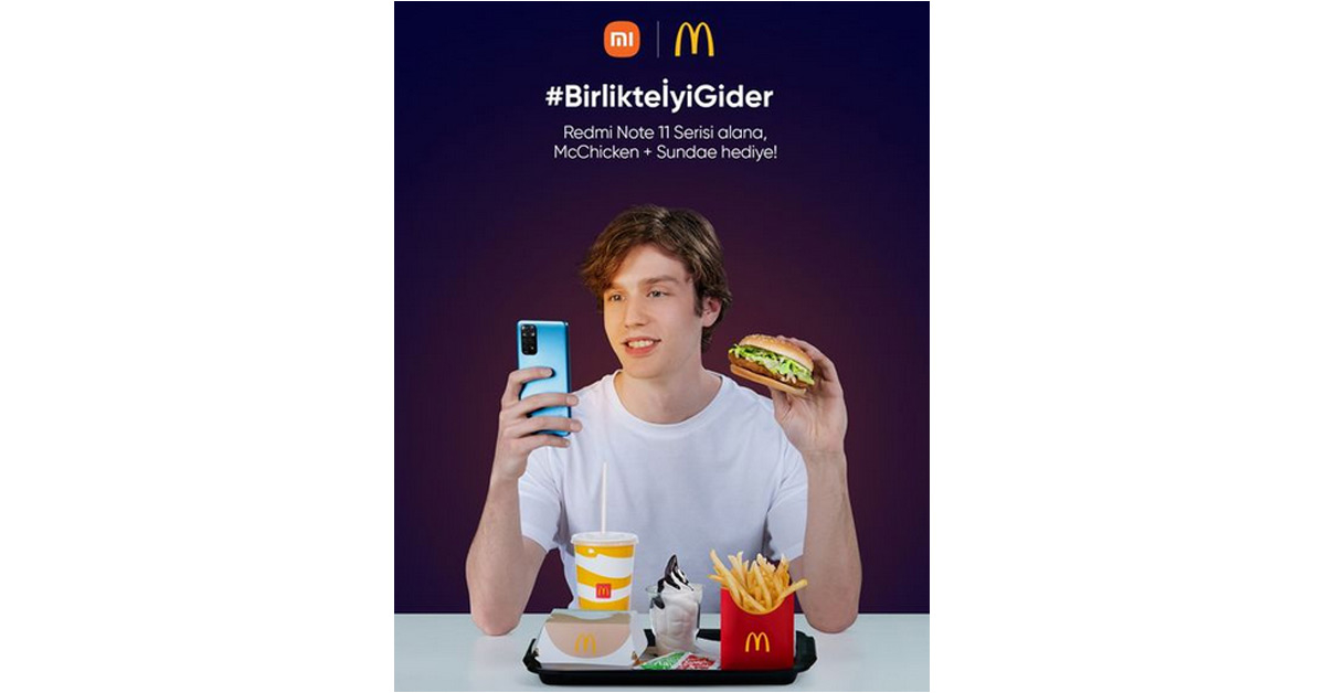 Xiaomi จับมือ McDonald's ซื้อมือถือแจกเบอร์เกอร์