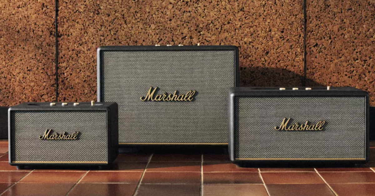 Marshall เปิดตัวลำโพงบลูทูธรุ่นใหม่ Acton III, Stanmore III และ Woburn III 