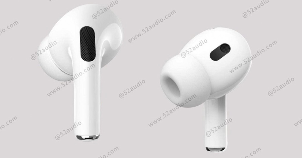 AirPods Pro 2 เผยภาพเรนเดอร์ชัดๆ พร้อมสเปค จะวัด HR ได้และมี Hearing Aid 