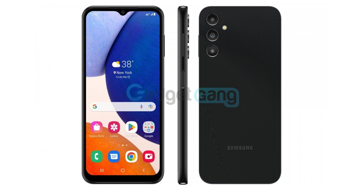 Samsung Galaxy A14 5G หลุดภาพเรนเดอร์ชัด พร้อมสเปคน่าสนใจ