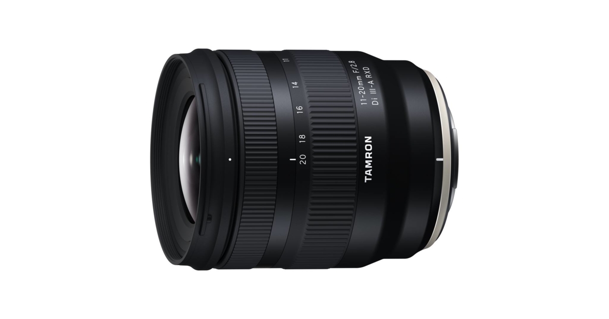 เปิดตัวเลนส์ Tamron 11-20mm F/2.8 Di III-A RXD สำหรับกล้อง Fujifilm