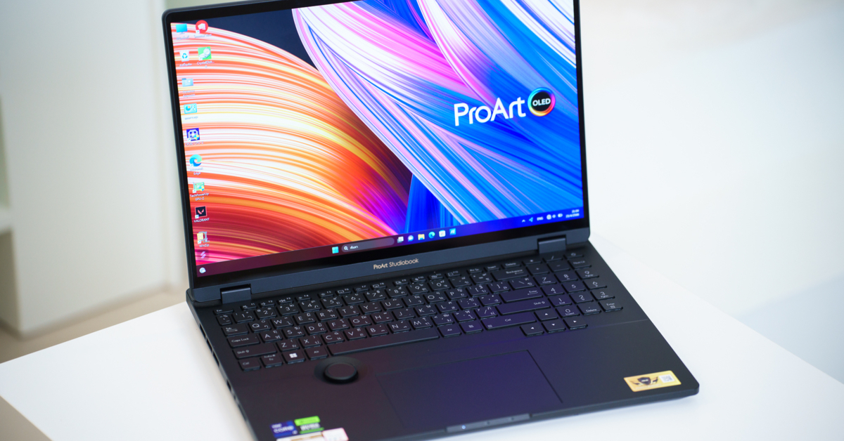 REVIEW : โน้ตบุ๊คเพื่อการสร้างสรรค์ ASUS ProArt Studiobook 16 OLED (H7604) ตัวแรงแซงทุกสายของ Creator