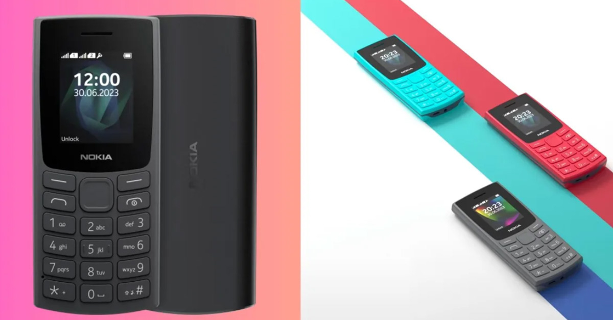 ฟีเจอร์โฟนยังไม่ตาย! เปิดตัว Nokia 105 (2023) และ Nokia 106 4G รองรับการจ่ายเงินโดยไม่ใช้เน็ต