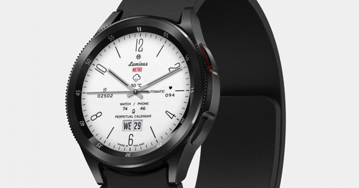 หลุดภาพเรนเดอร์ Samsung Galaxy Watch6 Classic ปีนี้กลับมาพร้อมขอบหน้าปัดแบบหมุดได้