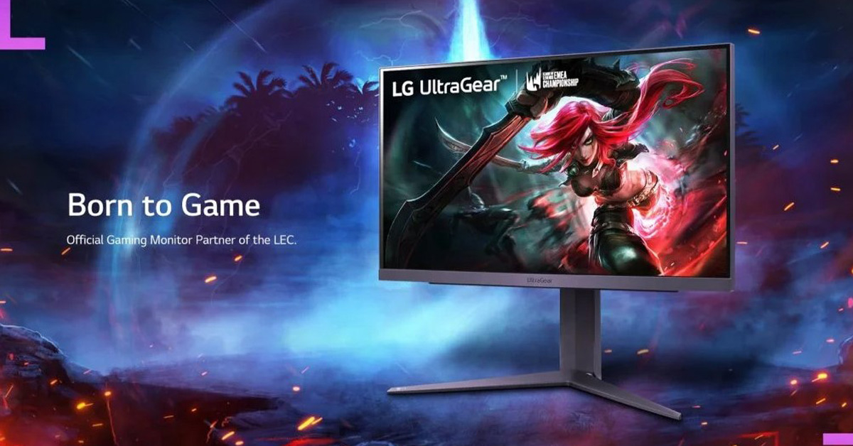 LG UltraGear 25GR75FG เกมมิ่งมอนิเตอร์ 24.5 นิ้ว เล่นเกมลื่นสุดแบบ 360Hz