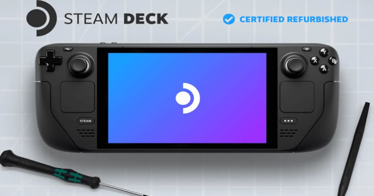 ถูกกว่า สนมั้ย!? Valve ประกาศวางขาย Steam Deck เวอร์ชัน refurbished 