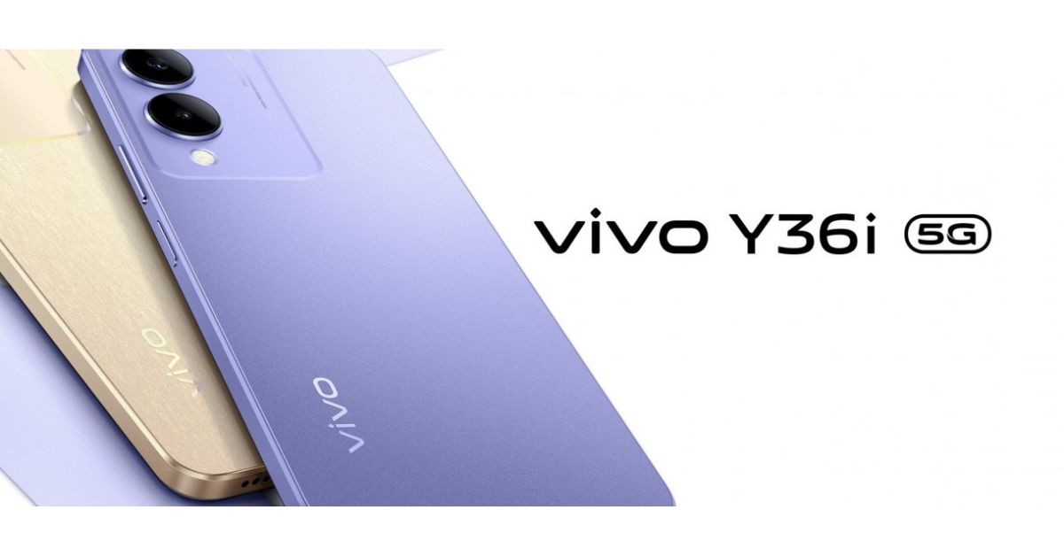 เปิดตัว vivo Y36i มาพร้อม Dimensity 6020 แบต 5000mAh เอาใจสายประหยัด