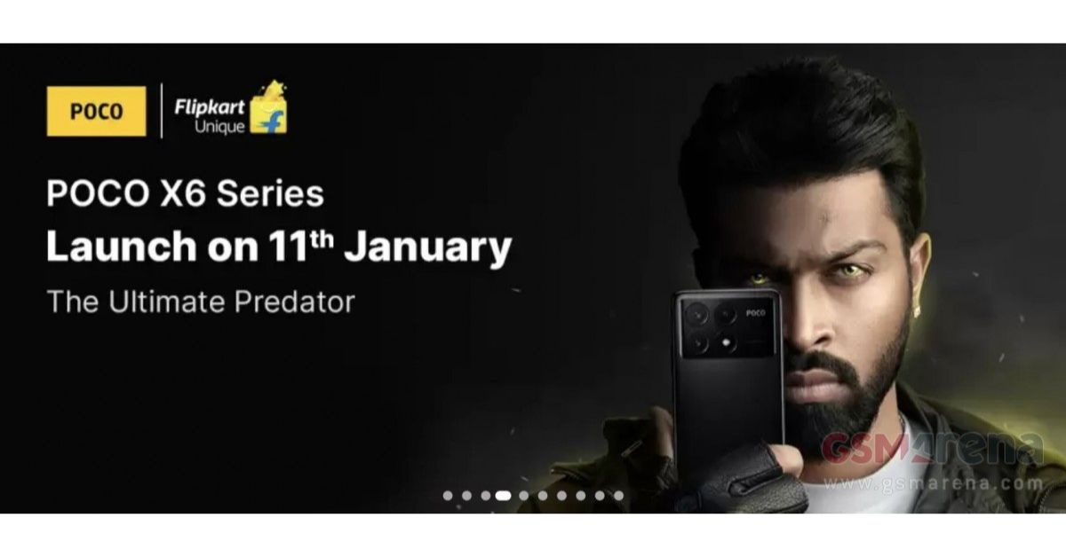Poco X6 Series เผยวันเปิดตัวในอินเดียแล้ว เจอกัน 11 มกราคมทั้ง Poco X6 และ Poco X6 Pro 