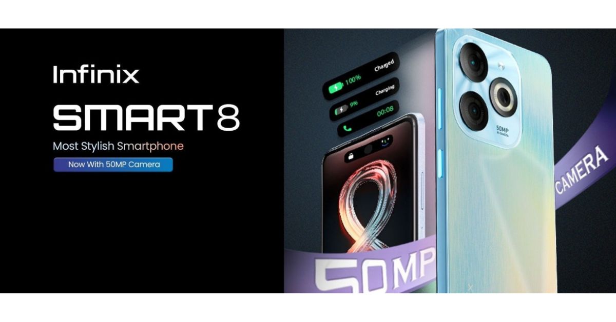 เปิดตัว Infinix Smart 8 รุ่นใหม่ ปรับชิปเป็น Helio G36 และกล้องความละเอียดสูงขึ้น