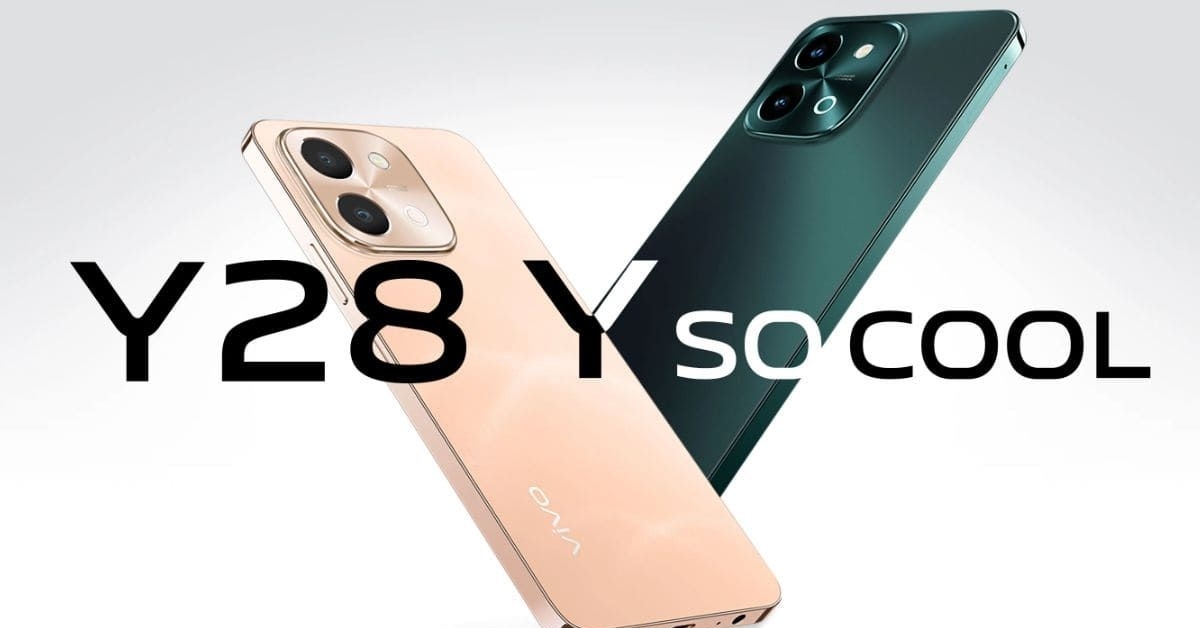 เปิดตัว vivo Y28 4G แบตเยอะ 6000mAh ชาร์จไว 44W ได้ Helio G85 ในงบไม่แรง