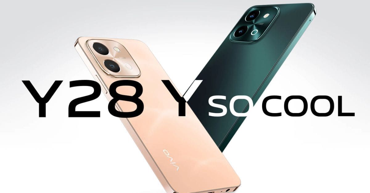 เปิดตัว vivo Y28 4G แบตเยอะ 6000mAh ชาร์จไว 44W ได้ Helio G85 ในงบไม่แรง