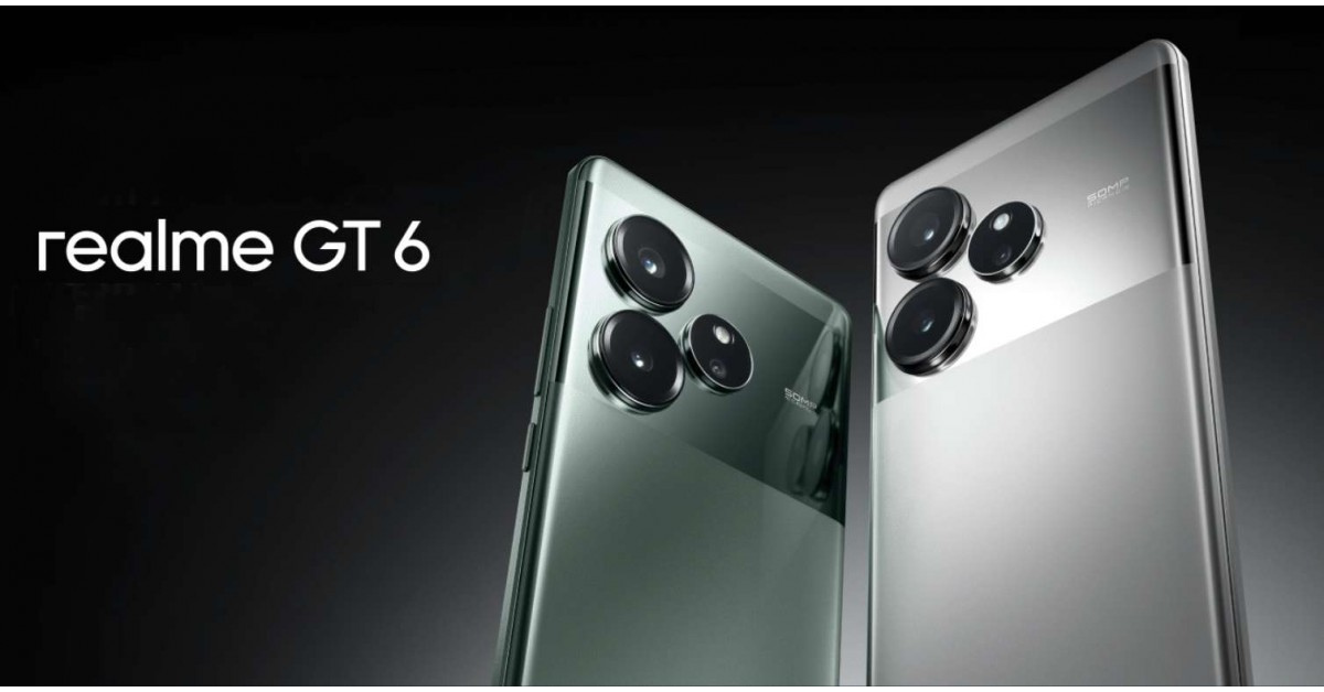 Realme เปิดตัวนักฆ่าเรือธง Realme GT 6 สเปคเรือธง SD8s Gen3 ชาร์จเร็ว 120W ในงบต่ำ 2 หมื่น