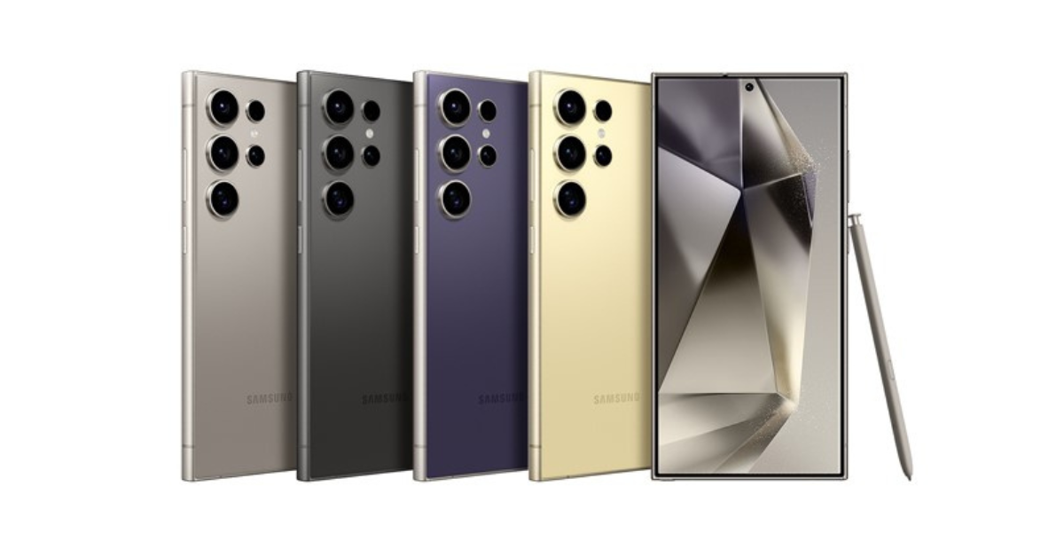 หลุดข้อมูลสี Samsung Galaxy S25 Ultra อาจมีสีดำให้เลือก 2 แบบสไตล์ JetBlack ที่ดูคุ้นๆ
