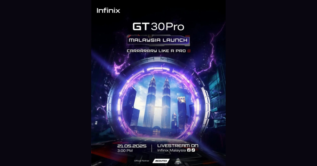 Infinix GT 30 Pro เผยข้อมูลสเปค ก่อนเปิดตัว 21 พ.ค. นี้