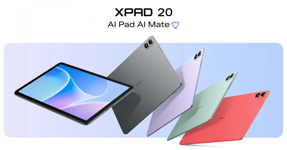 เปิดตัว Infinix Xpad 20 แท็บเล็ตใส่ซิมได้ จอ 11 นิ้ว แบต 7,000 mAh มีฟีเจอร์ AI มากมาย